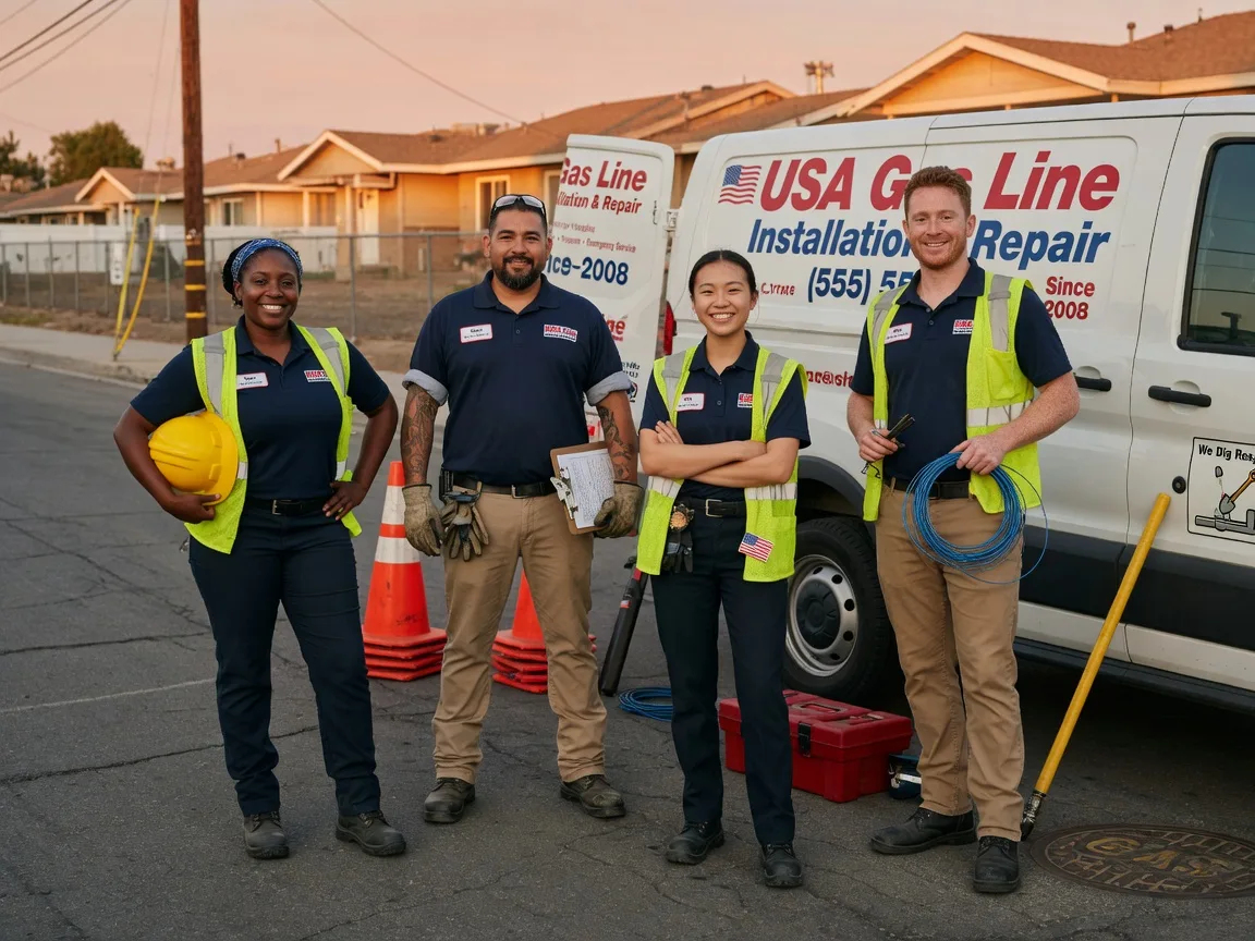 Gas Line Installation company in Samburg, TN